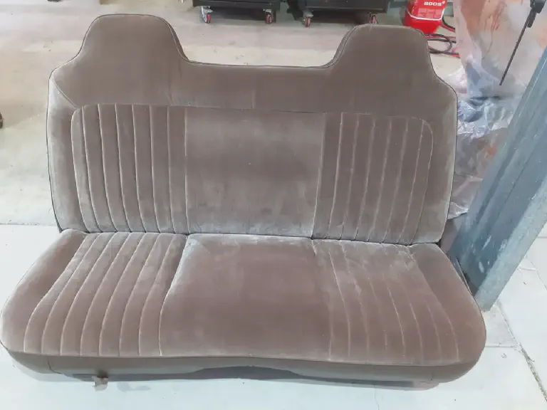 Recovered Fabric Car Seat - Restored car seat